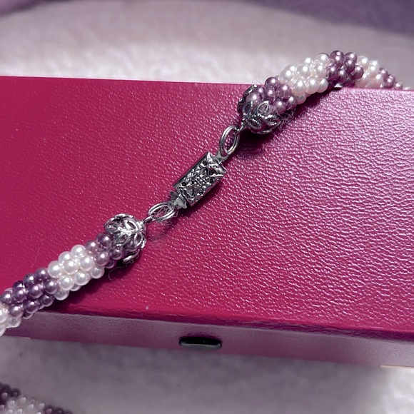 Bead seed necklace - Picture 7 of 10